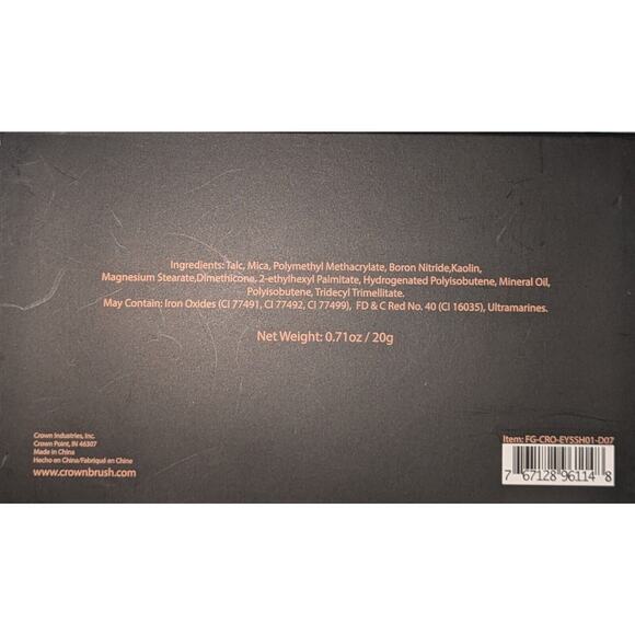 1 Luxie Brush Set 1 Crown Eyeshadow Palette & Lashes~Eye Enhancing Beauty Bundle - Picture 8 of 8